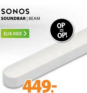 Expert SONY Soundbar aanbieding