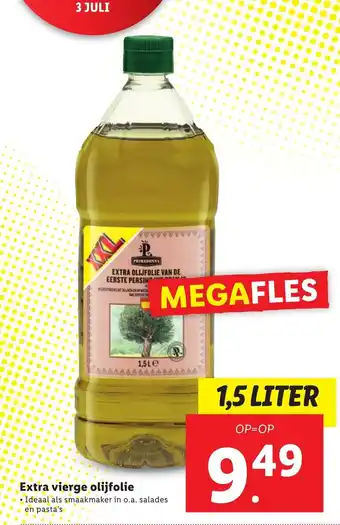 Lidl Extra vierge olijfolie 1.5L aanbieding