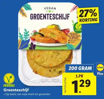 Lidl Groenteschijf 200g aanbieding