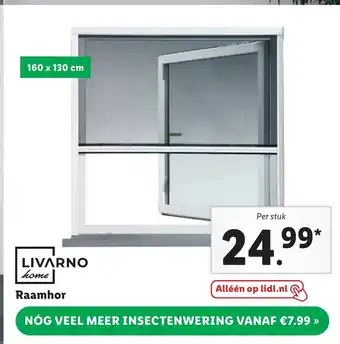 Lidl LIVARNO home Raamhor aanbieding