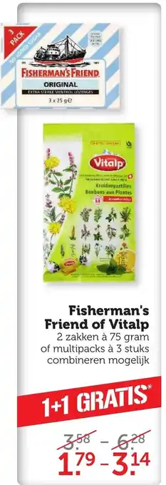 Coop Fisherman's Friend of Vitalp aanbieding