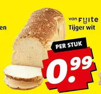 Boni Tijger Wit aanbieding