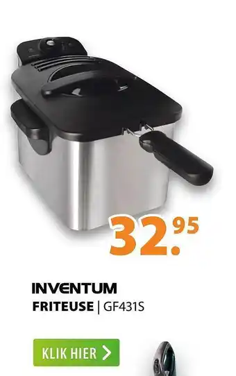 Expert Inventum Friteuse | GF431S aanbieding