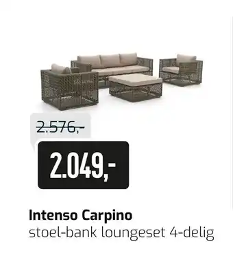 Kees Smit Intenso Carpino stoel-bank loungeset aanbieding