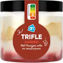 Albert Heijn Ah trifle aardbei aanbieding