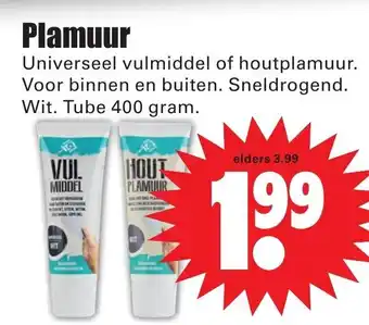 Dirk Plamuur 400g aanbieding