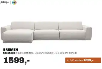 Trendhopper Bremen hoekbank aanbieding