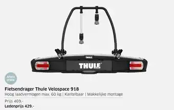 ANWB Fietsendrager thule velospace 918 aanbieding