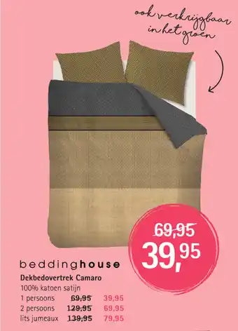 Linolux BeddingHouse Dekbedovertrek Camaro 1 persoons aanbieding