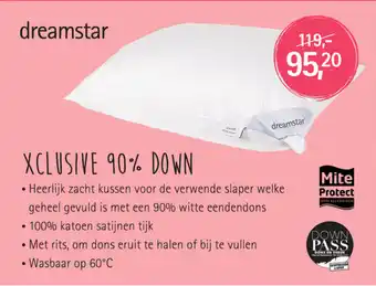 Linolux Dreamstar Xclusive 90% Down aanbieding