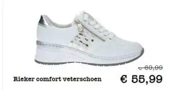 Shoetime Rieker Comfort veterschoen aanbieding