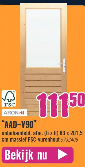 Hornbach "AAD-V90" aanbieding