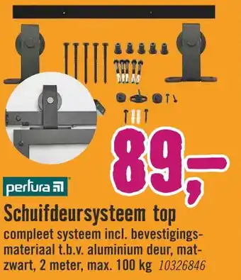 Hornbach Schuifdeursysteem top aanbieding