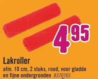 Hornbach Lakroller aanbieding