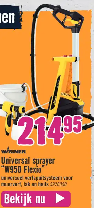 Hornbach Universal sprayer "W950 Flexio 17 aanbieding