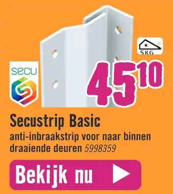 Hornbach Secustrip Basic aanbieding