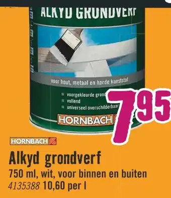 Hornbach Alkyd grondverf aanbieding