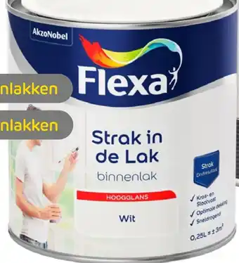 Praxis Flexa binnenlak aanbieding