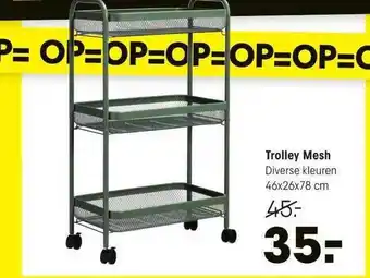 Kwantum Trolly Mesh aanbieding