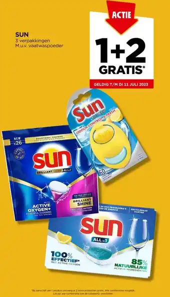 Jumbo SUN 3 verpakkingen aanbieding