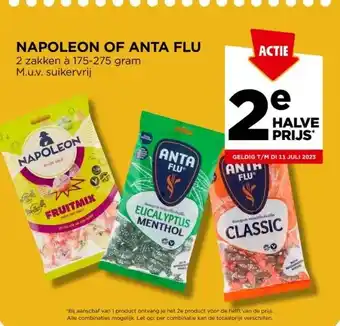 Jumbo NAPOLEON OF ANTA FLU 2 zakken à 175-275 gram aanbieding