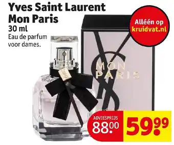 Kruidvat Yves Saint Laurent Mon Paris 30 ml aanbieding