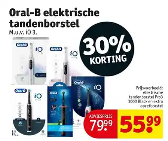 Kruidvat Oral-B elektrische tandenborstel aanbieding