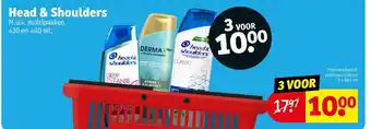 Kruidvat Head & Shoulders M.u.v. multipakken, 430 en 480 ml. aanbieding