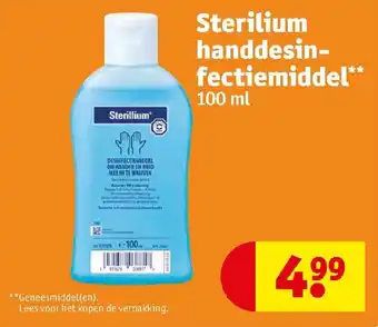 Kruidvat Sterilium handdesin-fectiemiddel** 100mL aanbieding