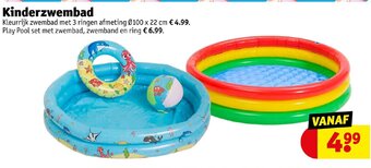 Kruidvat Kinderzwembad aanbieding