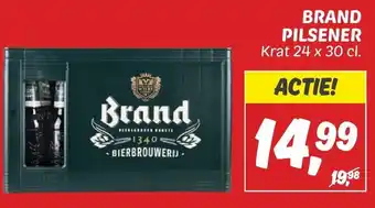 Dekamarkt BRAND PILSENER Krat 24 x 30 cl. aanbieding