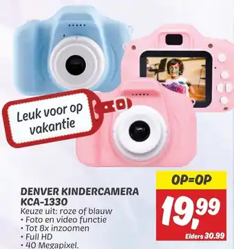 Dekamarkt DENVER KINDERCAMERA KCA-1330 aanbieding