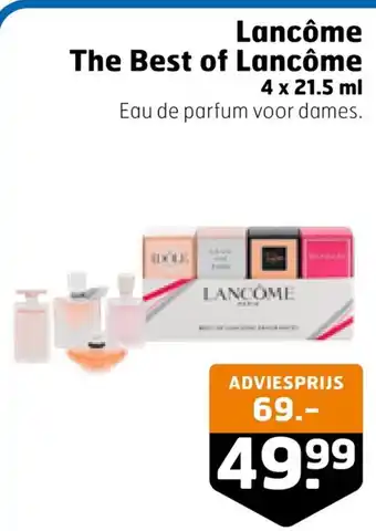 Trekpleister Lancôme The Best of Lancôme 4 x 21.5 ml aanbieding