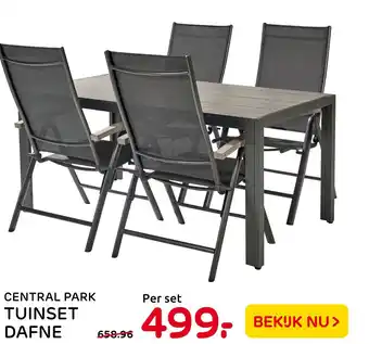 Praxis Central park tuinset dafne aanbieding