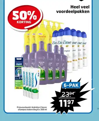 Trekpleister Heel veel voordeelpakken 6-pak aanbieding