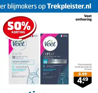 Trekpleister Veet ontharing 16 stuks aanbieding