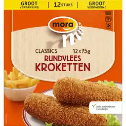 Albert Heijn Mora rundvleeskroketten grootverpakking aanbieding