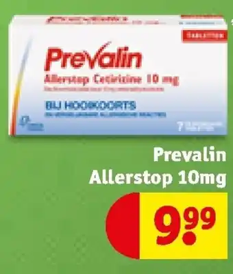 Kruidvat Prevalin Allerstop 10mg aanbieding