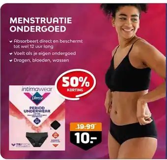 Trekpleister MENSTRUATIE ONDERGOED aanbieding