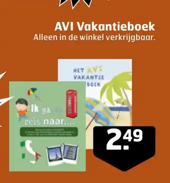 Trekpleister AVI Vakantieboek aanbieding