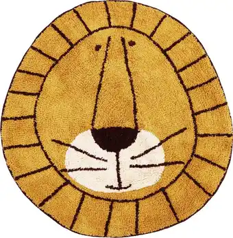 Bol.com Tapis petit vloerkleed leeuw - lion aanbieding