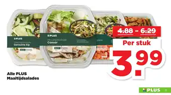 PLUS Maaltijdsalades aanbieding