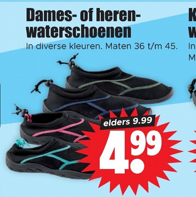 Waterschoenen heren online