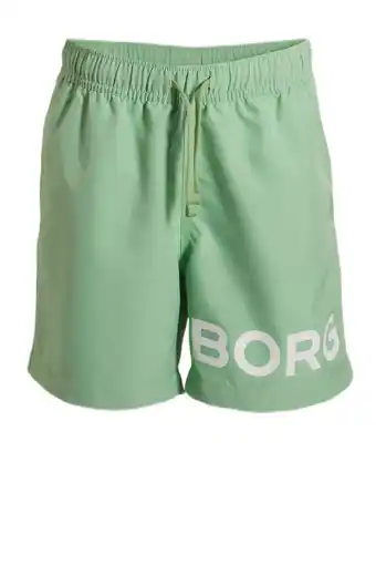 Wehkamp Björn borg zwemshort lichtgroen aanbieding