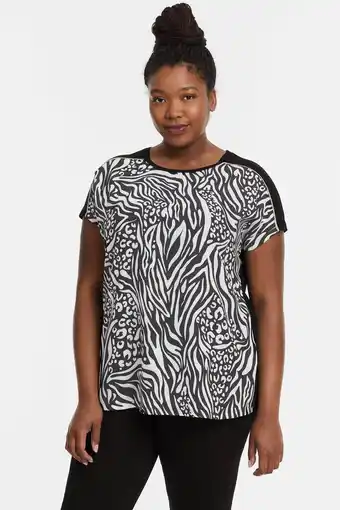 Wehkamp Great looks top met dierenprint aanbieding