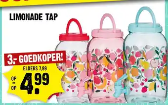 Dirck 3 LIMONADE TAP aanbieding