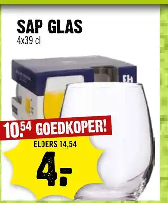 Dirck 3 SAP GLAS 4x39 cl aanbieding