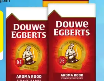 Albert Heijn Alle Douwe Egberts aroma rood snelfiltermaling 500 gram aanbieding