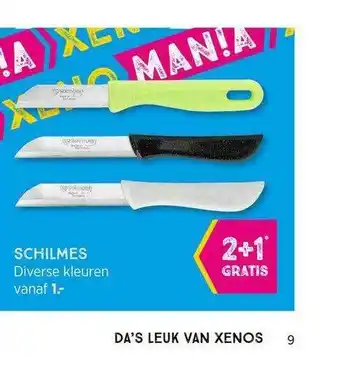 Xenos Schilmes 2+1 Gratis aanbieding