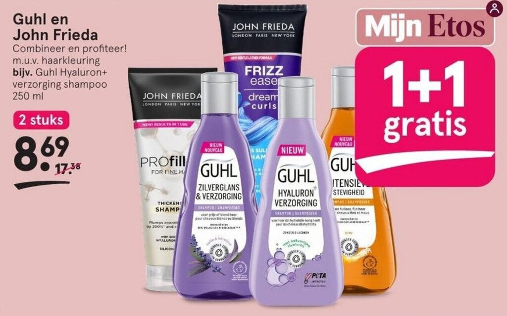 Ontdek De Beste John Frieda Shampoo Aanbieding Van Het Seizoen